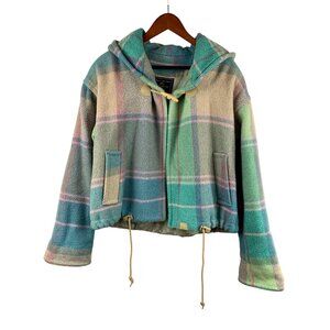 The Limited Collection Vintage Plaid Hooded Jacket S